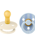 BIBS Studio Colour 2 Pack Block - Baby Blue Dusty Blue Mix (Min. of 2 PK, multiples of 2 PK) - MAIGHAN DISTRIBUTION CANADA