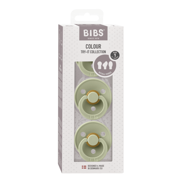BIBS Try - It Collection Sage 3 Pack (Min. of 2 PK, multiples of 2 PK) - MAIGHAN DISTRIBUTION CANADA