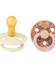 BIBS x Liberty Pacifier Original COLOUR Latex 2 PK June Blossom Blush Mix (Min. of 2 PK, multiples of 2 PK) - MAIGHAN DISTRIBUTION CANADA