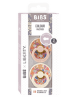 BIBS x Liberty Pacifier Original COLOUR Latex 2 PK June Blossom Blush Mix (Min. of 2 PK, multiples of 2 PK) - MAIGHAN DISTRIBUTION CANADA