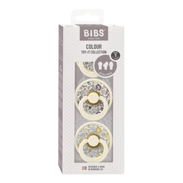 BIBS x Liberty Try - It Collection Eloise 3 Pack (Min. of 2 PK, multiples of 2 PK) - MAIGHAN DISTRIBUTION CANADA