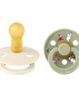 BIBS x Moomin Pacifier Colour 2 pack Friends Latex - Ivory mix (Min. of 2 PK, multiples of 2 PK) - MAIGHAN DISTRIBUTION CANADA