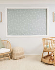 Porta Fox Cut-to-Size Blackout Blind - Boho Palms (Min. of 2 PK, Multiples of 2 PK)