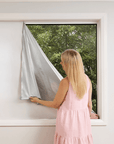 Porta Fox Cut-to-Size Blackout Blind - Cream (Min. of 2 PK, Multiples of 2 PK)