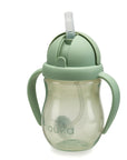 noüka Non-Spill Weighted Straw Cup 8 oz - Moss (Min. of 2 PK, Multiples of 2 PK)
