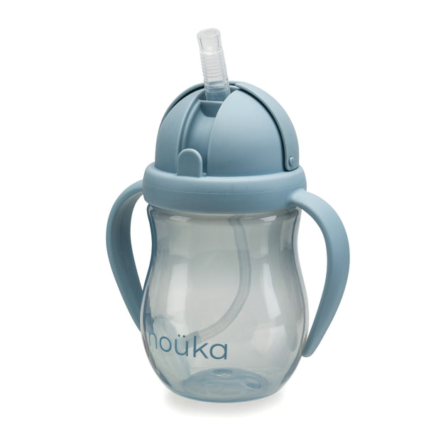 noüka Non-Spill Weighted Straw Cup 8 oz - Wave (Min. of 2 PK, Multiples of 2 PK)