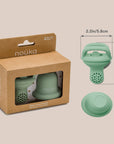noüka Baby Food Feeder Soft Blush (Min. of 2 PK, Multiples of 2 PK)