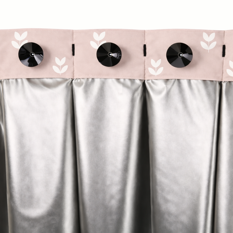 Porta Fox Portable Blackout Blind - Petal Pink (Min. of 2 PK, Multiples of 2 PK)