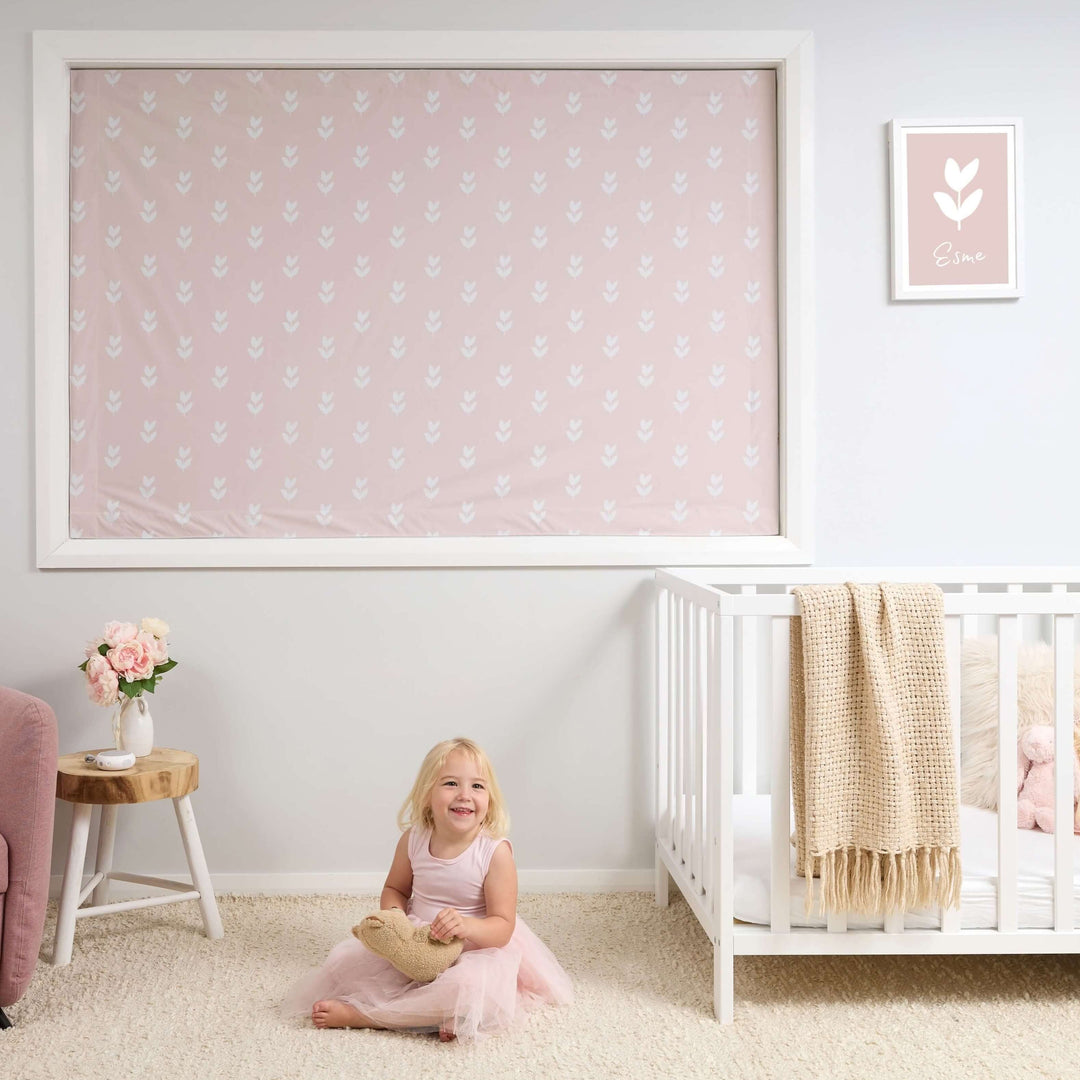 Porta Fox Portable Blackout Blind - Petal Pink (Min. of 2 PK, Multiples of 2 PK)