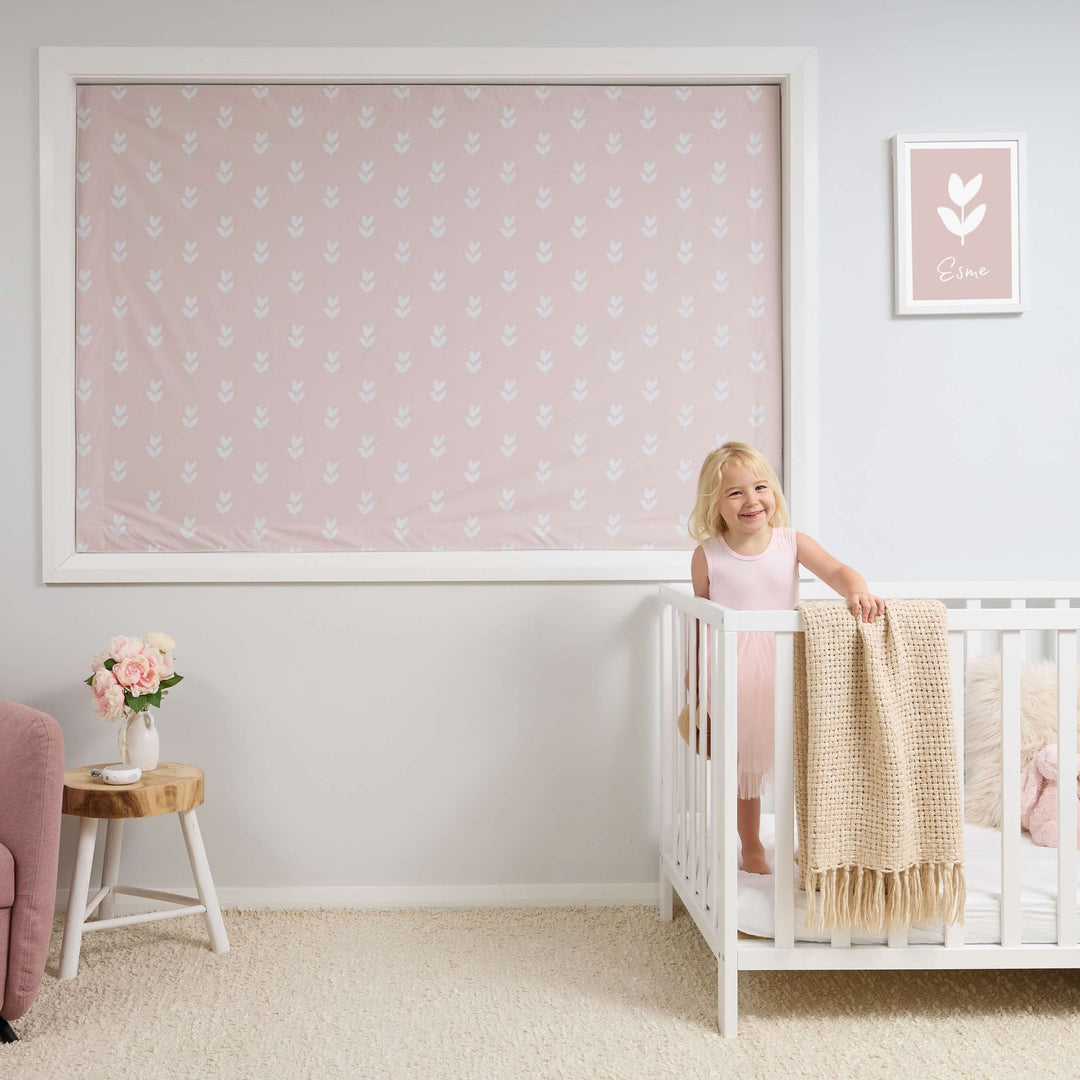 Porta Fox Portable Blackout Blind - Petal Pink (Min. of 2 PK, Multiples of 2 PK)