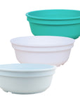 Re-play 3PK Packaged 12Oz Bowls, Ice Blue, White Aqua (Min. of 2 PK, Multiples of 2 PK)