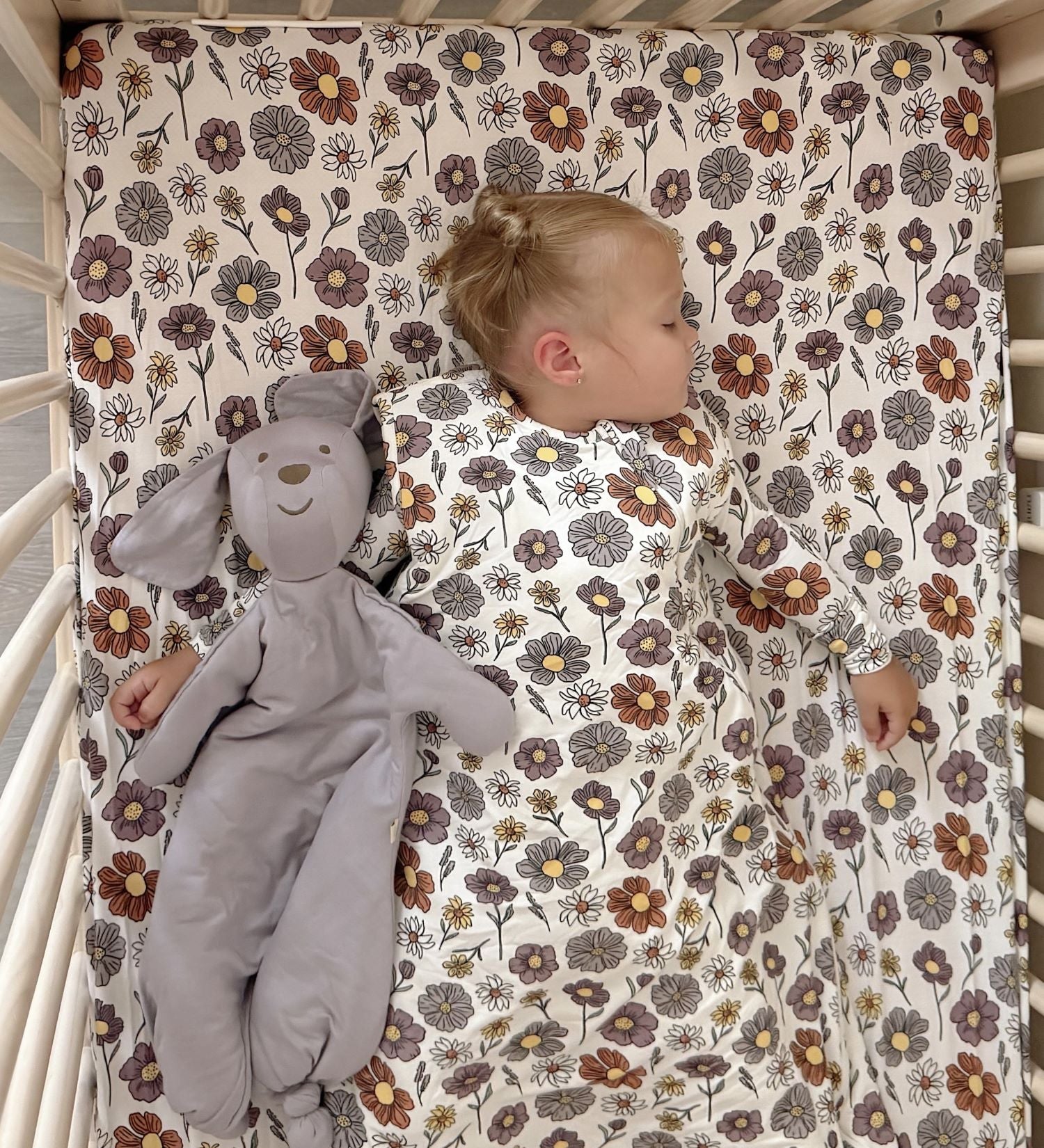 günamüna Crib Sheet - Bouquet (Min. of 2, multiples of 2) - MAIGHAN DISTRIBUTION CANADA