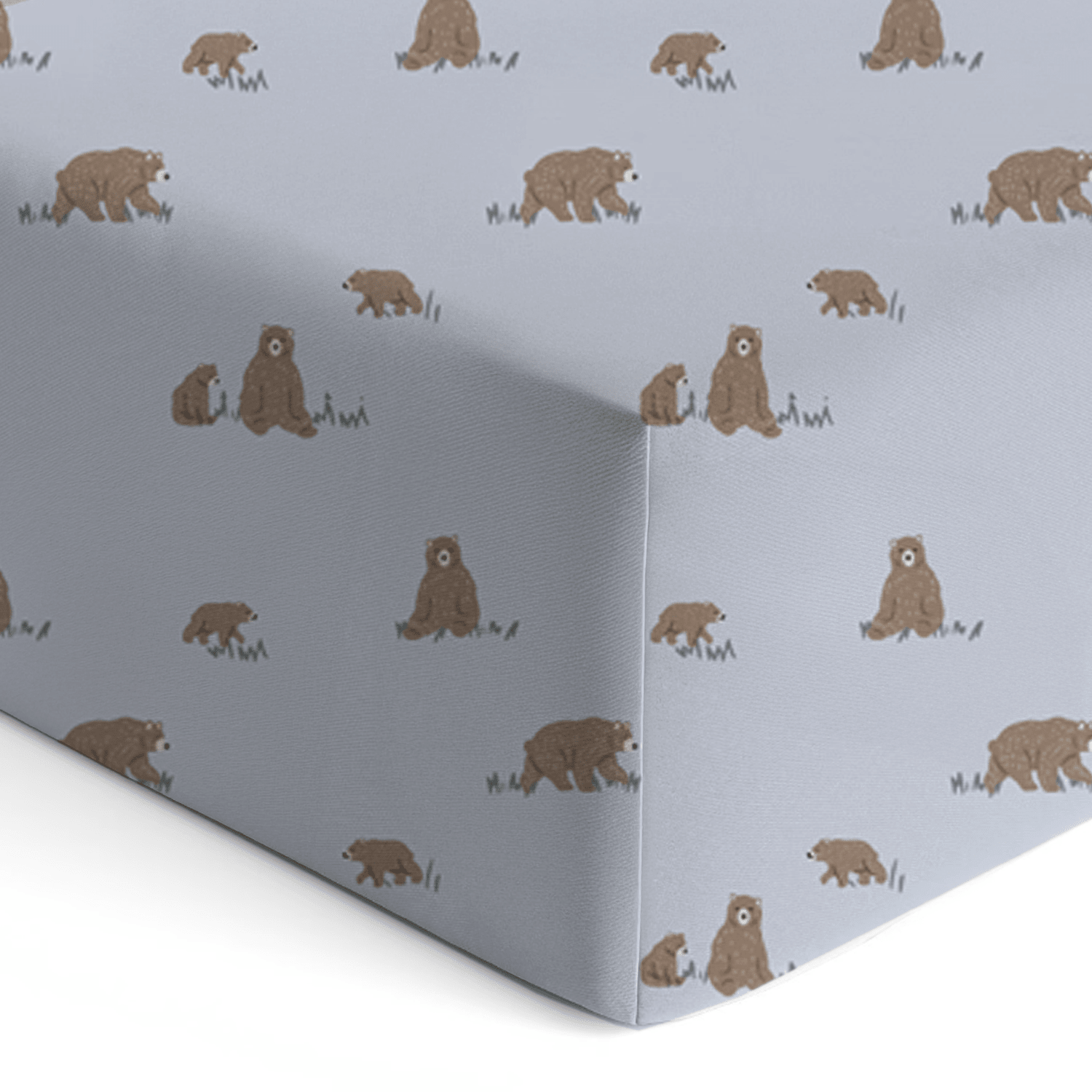 günamüna Crib Sheet - Teddies (Min. of 2, multiples of 2) - MAIGHAN DISTRIBUTION CANADA
