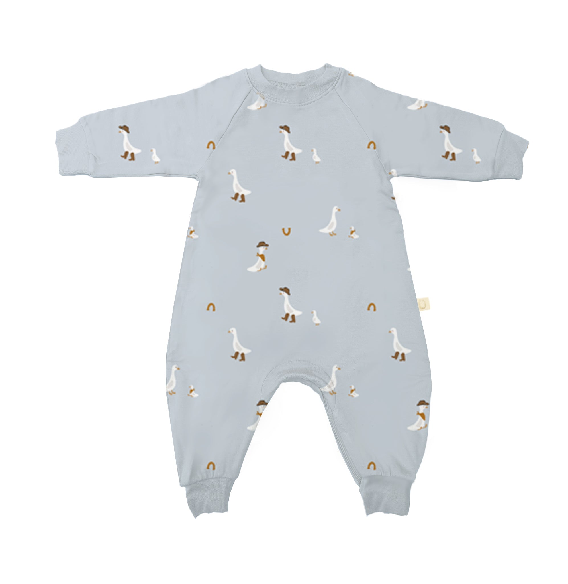 günamüna Fleece Jumpsuit Cowboy Goose (Min. of 2, multiples of 2) - MAIGHAN DISTRIBUTION CANADA