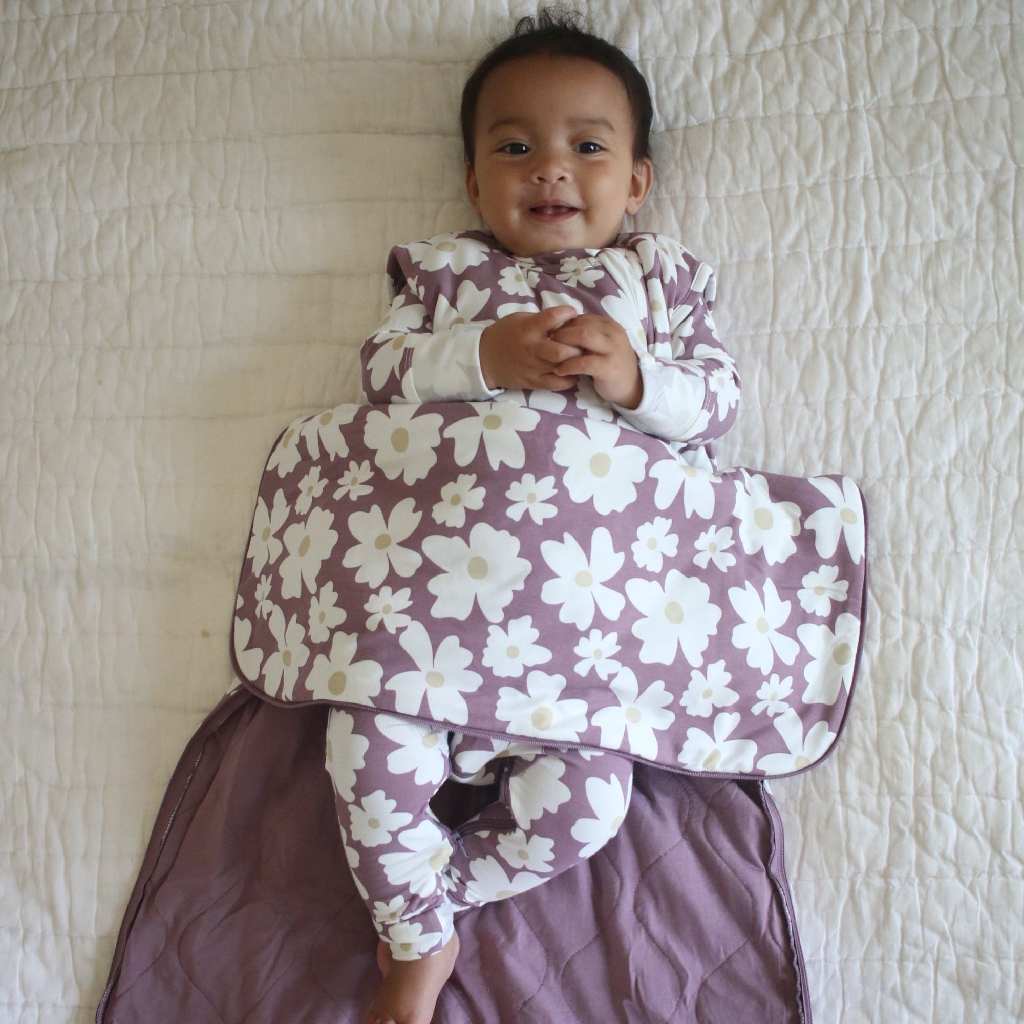 günamüna LONG Sleeve Sleep Sack Duvet Bamboo Blossom 1 TOG (Min of 2, multiples of 2) - MAIGHAN DISTRIBUTION CANADA