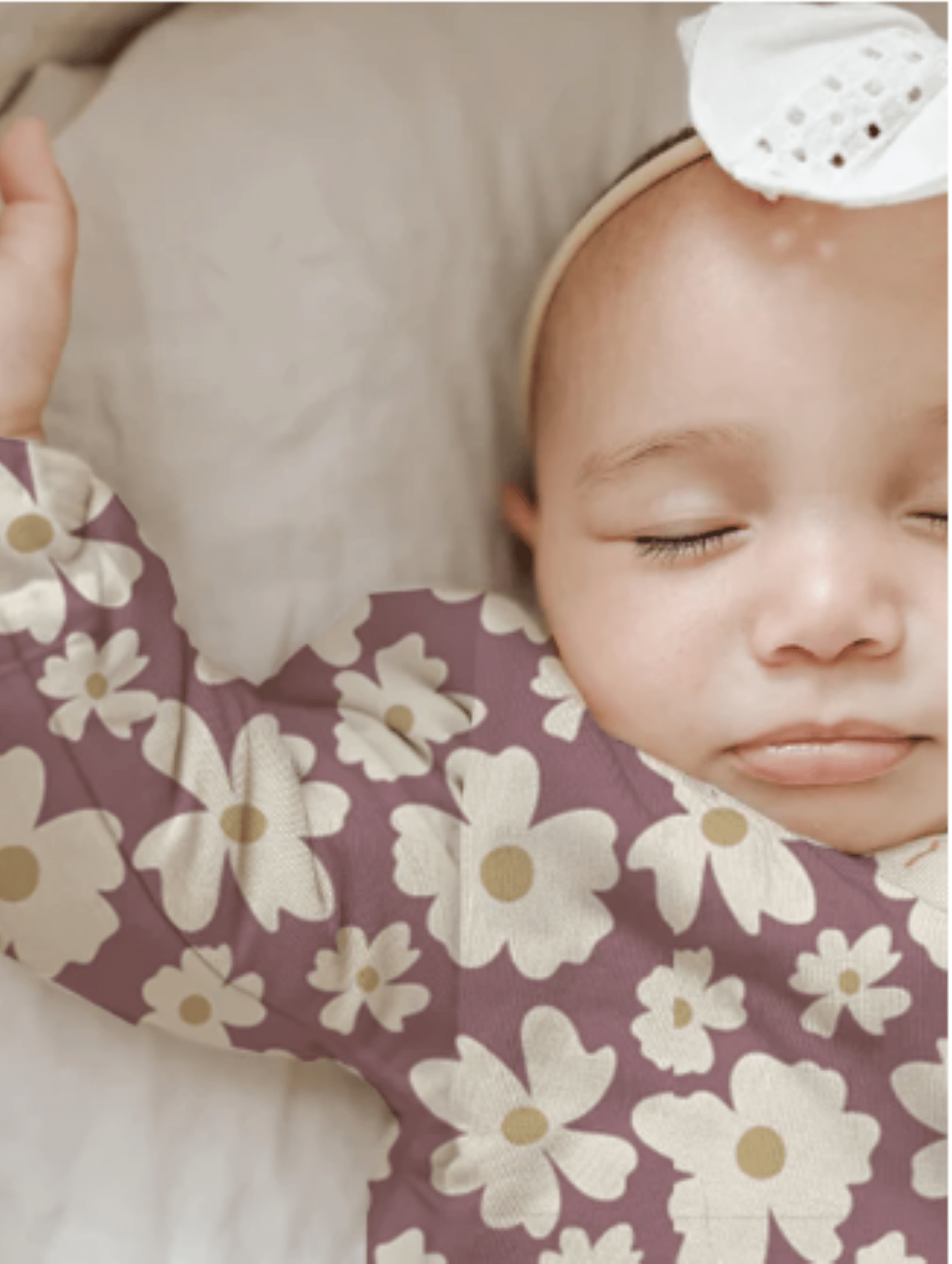 günamüna LONG Sleeve Sleep Sack Duvet Bamboo Blossom 2.5 TOG (Min of 2, multiples of 2) - MAIGHAN DISTRIBUTION CANADA