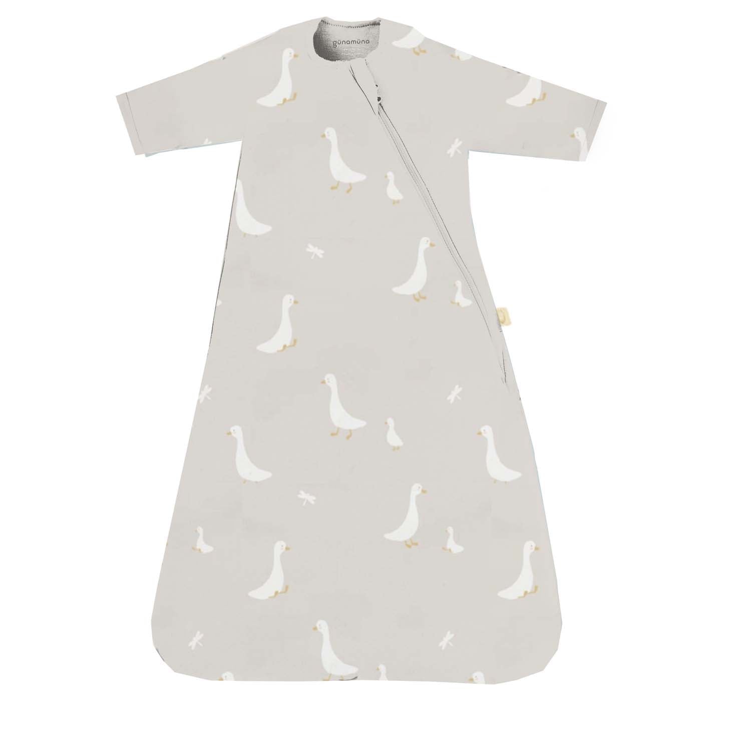 günamüna Long Sleeve Swaddle Sleep Sack Duvet Bamboo Goose 1 TOG (Min. of 2, multiples of 2) - MAIGHAN DISTRIBUTION CANADA