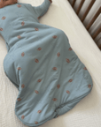 günamüna Long Sleeve Transitional Swaddle Sleep Sack Duvet Bamboo Football 2.5 TOG (Min. of 2, multiples of 2) - MAIGHAN DISTRIBUTION CANADA