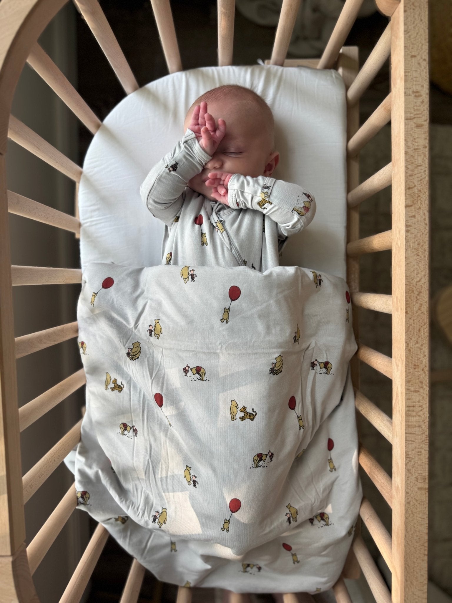 günamüna Mini Cozy Cloud Comforter Baby Blanket - Pooh 1 TOG (Min. of 2, multiples of 2) - MAIGHAN DISTRIBUTION CANADA