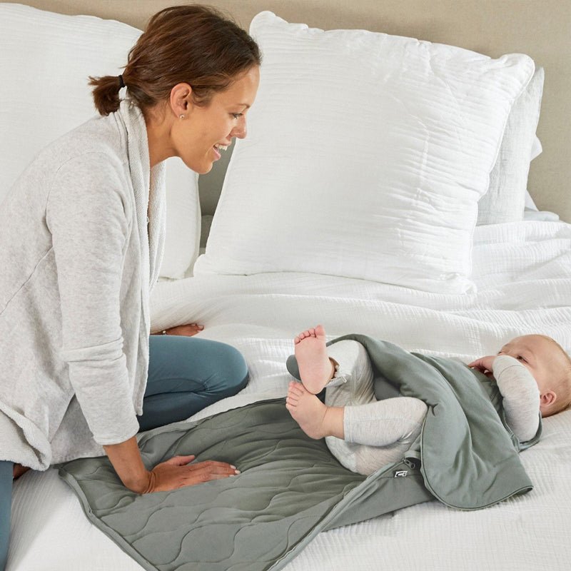 günamüna Sleep Sack Duvet Bamboo Solid Sage 2.5 TOG (Min. of 2, multiples of 2) - MAIGHAN DISTRIBUTION CANADA