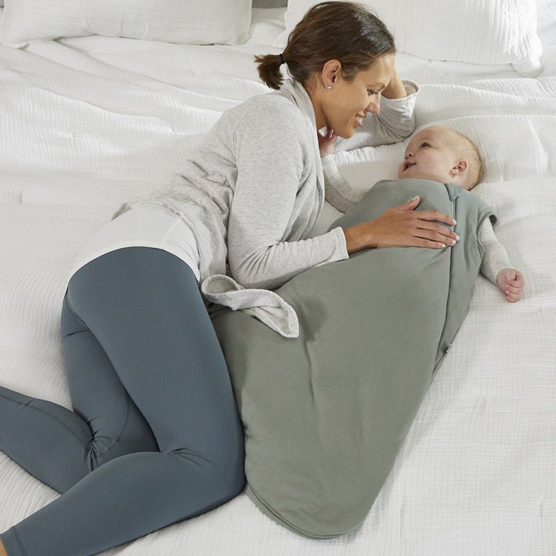 günamüna Sleep Sack Duvet Bamboo Solid Sage 2.5 TOG (Min. of 2, multiples of 2) - MAIGHAN DISTRIBUTION CANADA