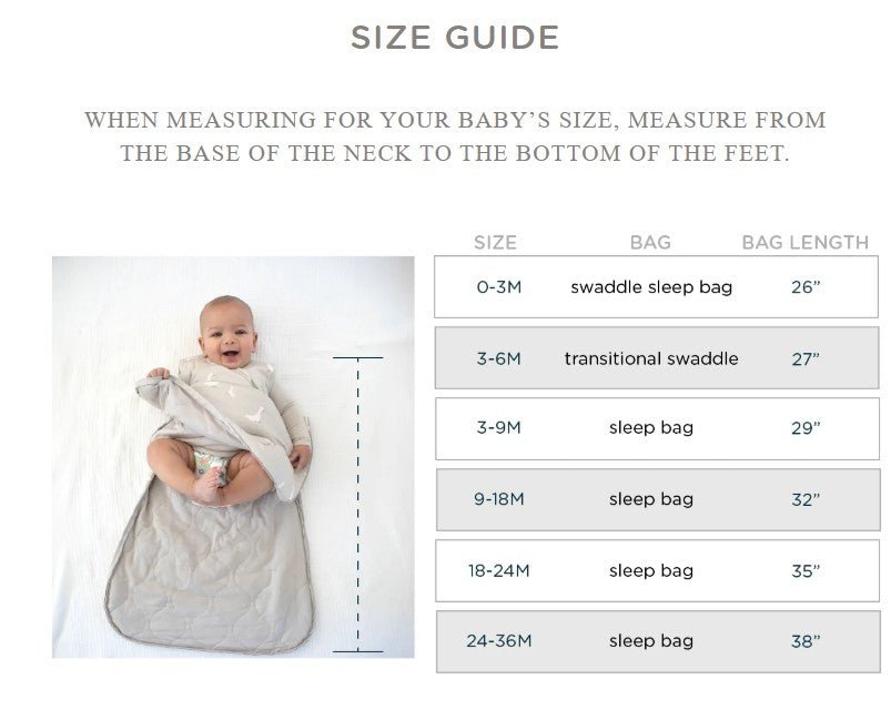 günamüna Sleep Sack Duvet Bamboo Tutu Goose 1 TOG (Min. of 2, multiples of 2) - MAIGHAN DISTRIBUTION CANADA