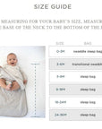 günamüna Sleep Sack Duvet Bamboo Moose 2.5 TOG (Min. of 2, multiples of 2)
