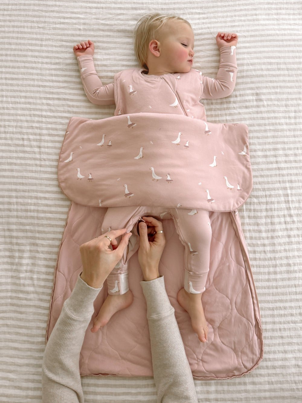 günamüna Sleep Sack Duvet Bamboo Tutu Goose 1 TOG (Min. of 2, multiples of 2) - MAIGHAN DISTRIBUTION CANADA