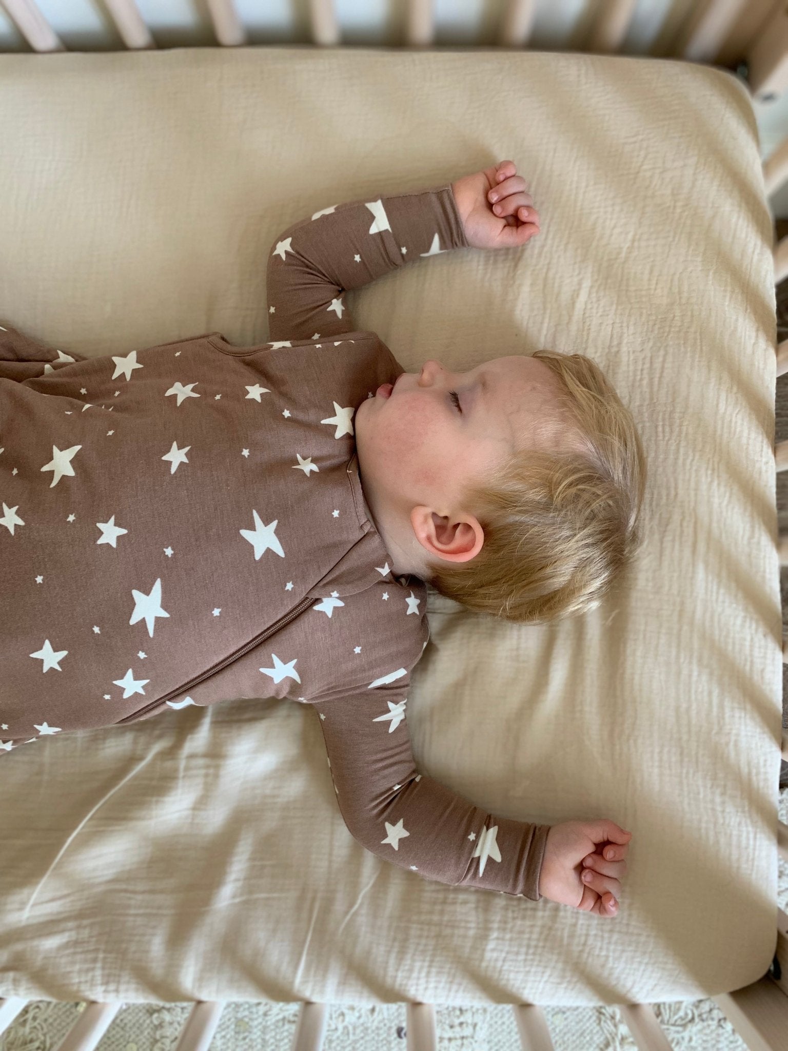 günamüna Sleep Sack Duvet Bamboo Wonky Stars Daze 2.6 TOG (Min. of 2, multiples of 2) - MAIGHAN DISTRIBUTION CANADA