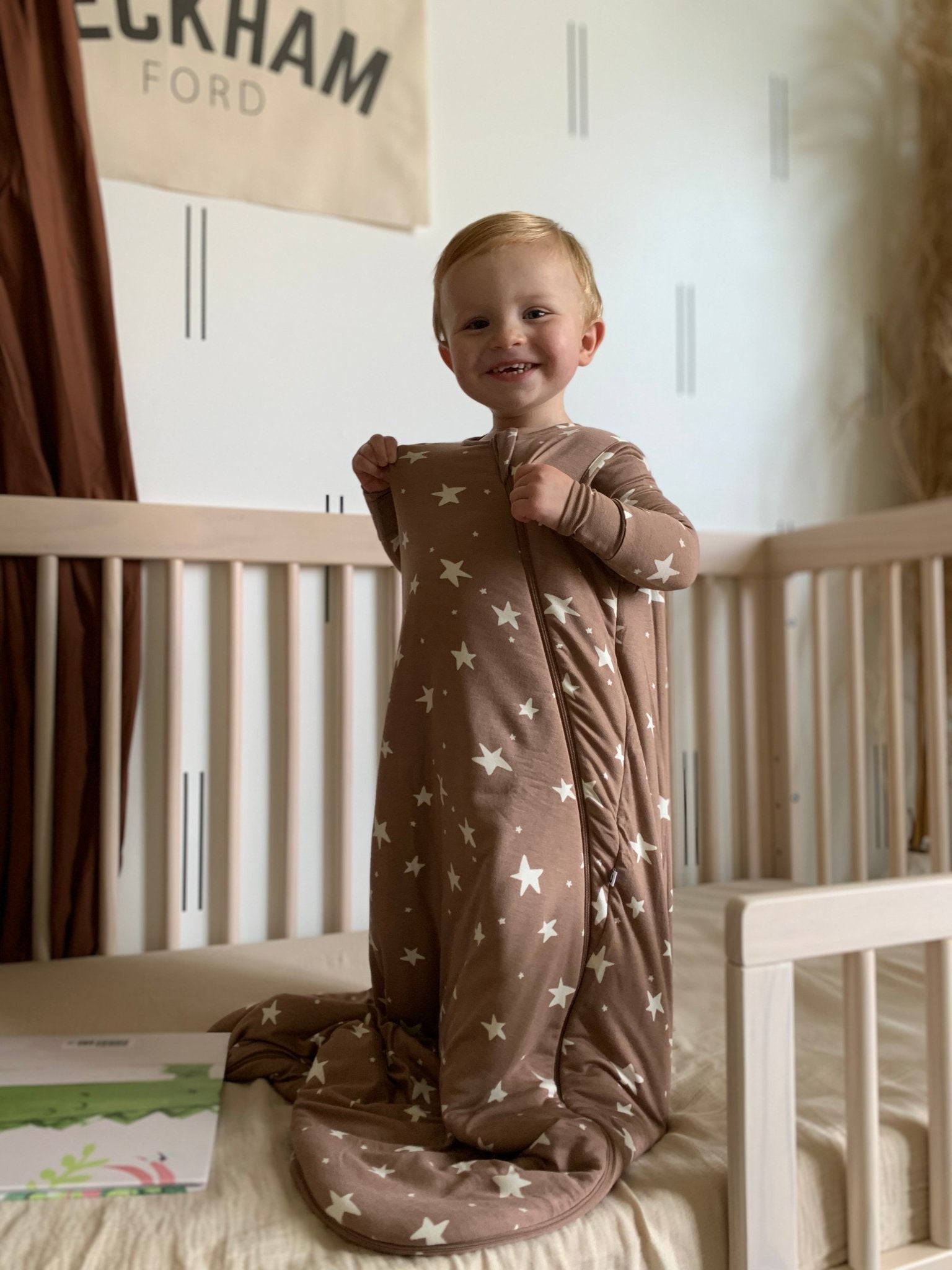 günamüna Sleep Sack Duvet Bamboo Wonky Stars Daze 2.6 TOG (Min. of 2, multiples of 2) - MAIGHAN DISTRIBUTION CANADA