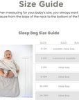 günamüna Swaddle Sleep Sack Duvet Bamboo Doe.Re.Mi 1 TOG (Min. of 2, multiples of 2) - MAIGHAN DISTRIBUTION CANADA