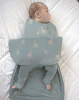 günamüna Swaddle Sleep Sack Duvet Bamboo Giraffe 0.5 TOG (Min. of 2, multiples of 2) - MAIGHAN DISTRIBUTION CANADA