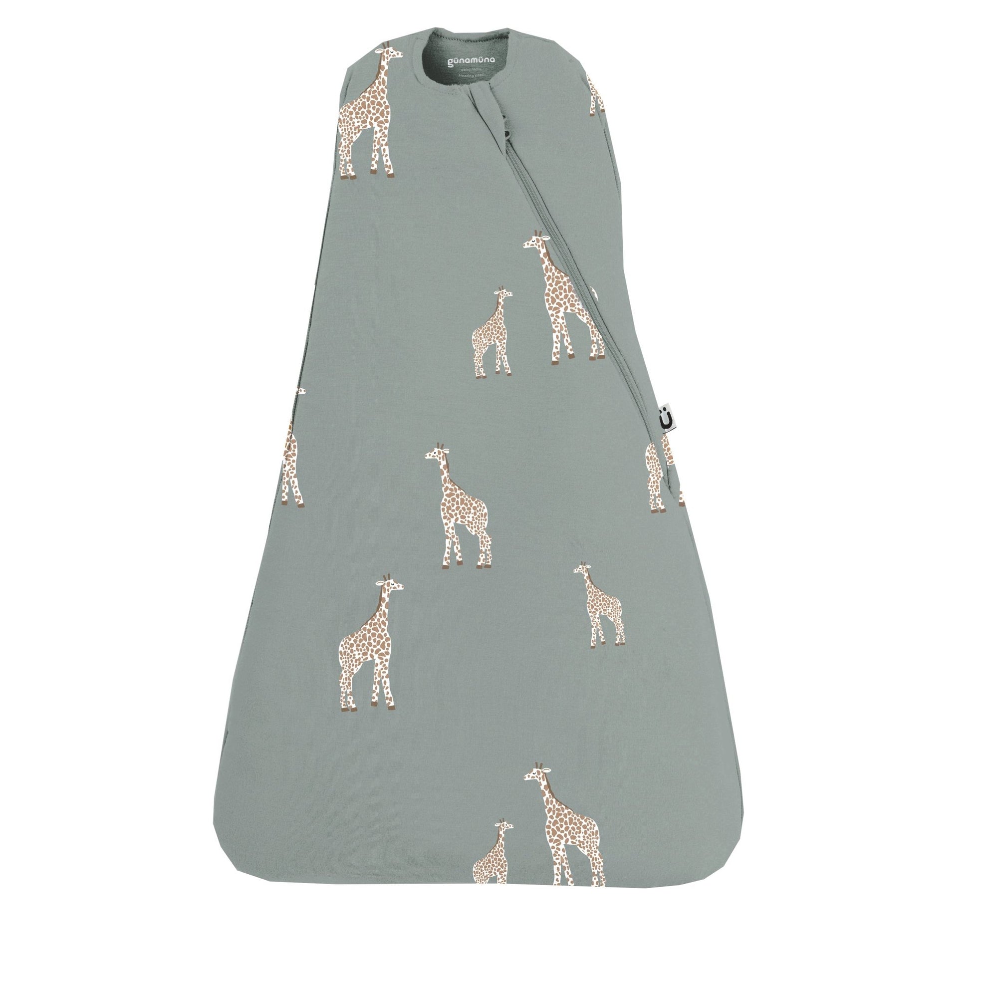 günamüna Swaddle Sleep Sack Duvet Bamboo Giraffe 1 TOG (Min. of 2, multiples of 2) - MAIGHAN DISTRIBUTION CANADA