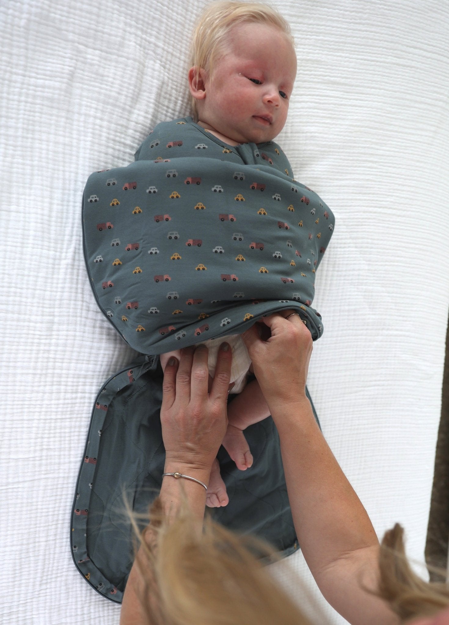 günamüna Swaddle Sleep Sack Duvet Bamboo Going 1 TOG (Min. of 2, multiples of 2) - MAIGHAN DISTRIBUTION CANADA