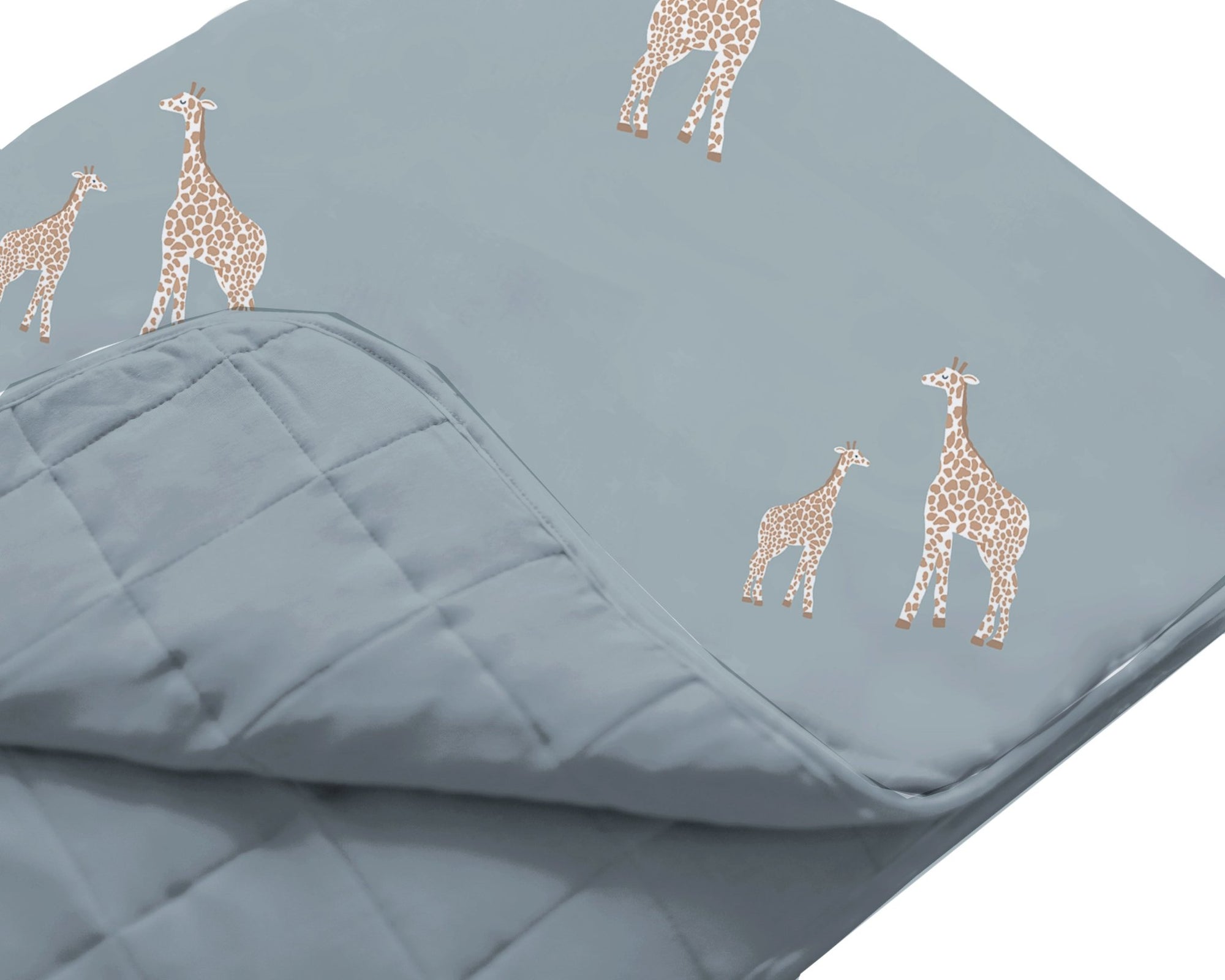 günamüna Toddler Cozy Cloud Comforter Baby Blanket - Giraffe Moss 1 TOG (Min. of 2, multiples of 2) - MAIGHAN DISTRIBUTION CANADA