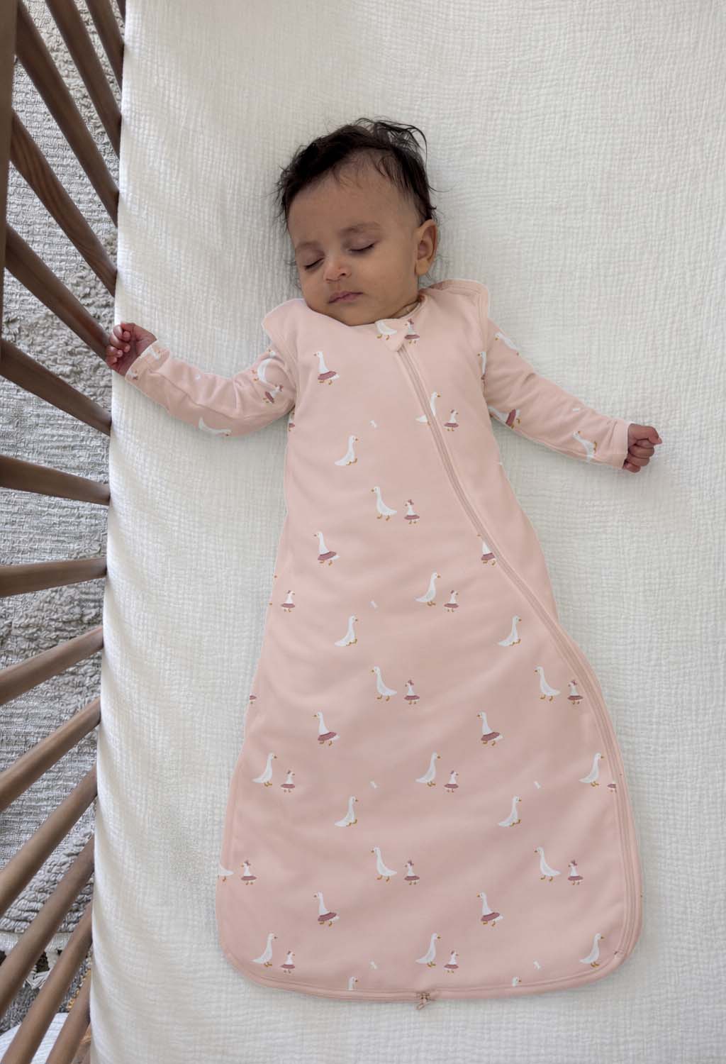 günamüna Transitional Swaddle Sleep Sack Duvet Bamboo Tutu Goose 0.5 TOG (Min. of 2, multiples of 2) - MAIGHAN DISTRIBUTION CANADA