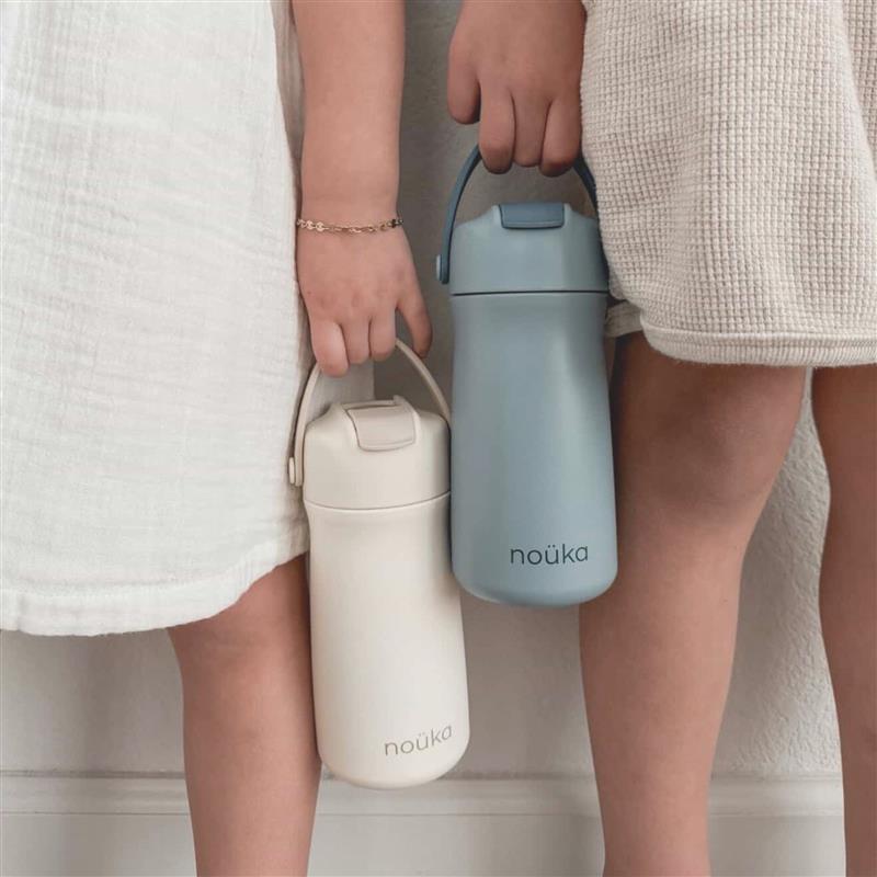 noüka Stainless Steel Drinking Bottle 12 Oz Susan Collection - Shifting Sand (Min. of 2 PK, Multiples of 2 PK)