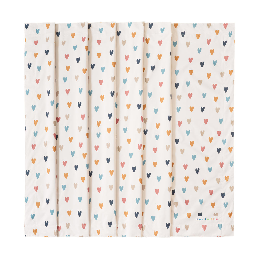 Porta Fox Portable Blackout Blind - Indie Love Hearts (Min. of 2 PK, Multiples of 2 PK)