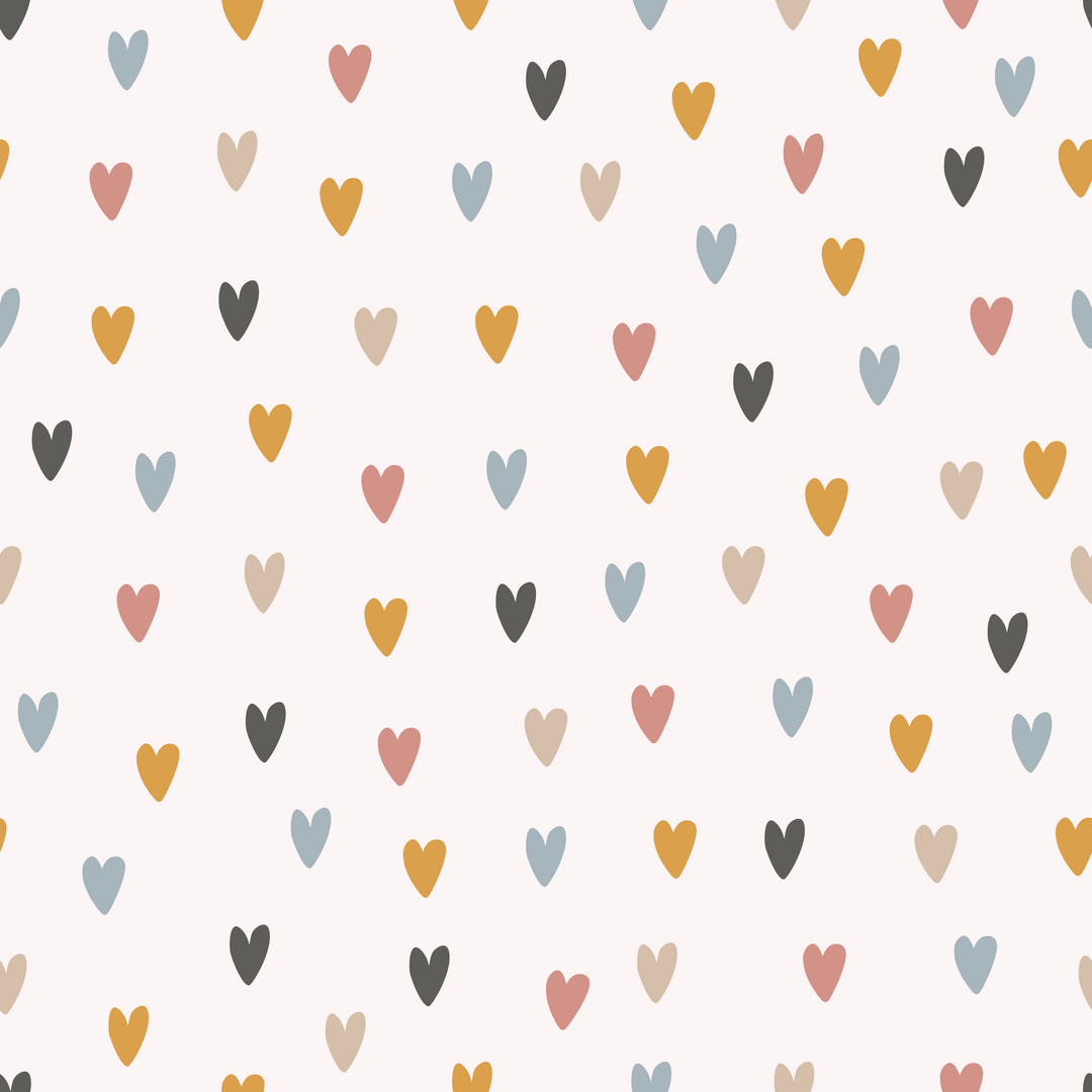 Porta Fox Portable Blackout Blind - Indie Love Hearts (Min. of 2 PK, Multiples of 2 PK)