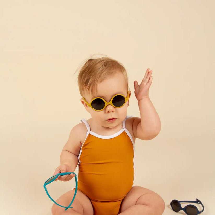 Ki ET LA Diabola Sunglasses - Mustard (Min. of 2 PK, multiples of 2 PK) - MAIGHAN DISTRIBUTION CANADA