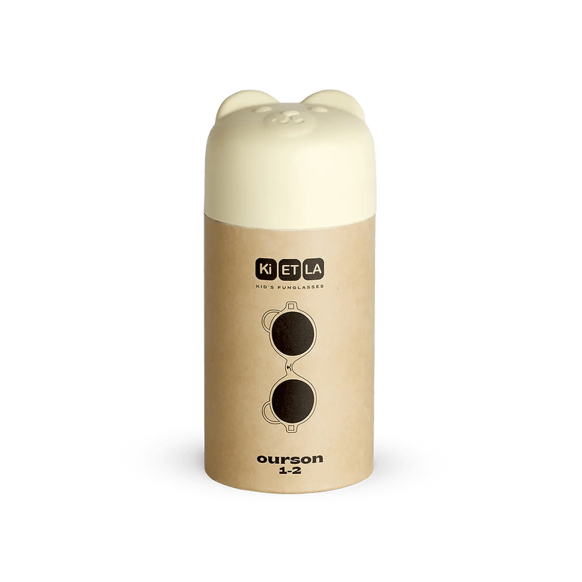 Ki ET LA Ourson Sunglasses - Cream (Min. of 2 PK, multiples of 2 PK) - MAIGHAN DISTRIBUTION CANADA