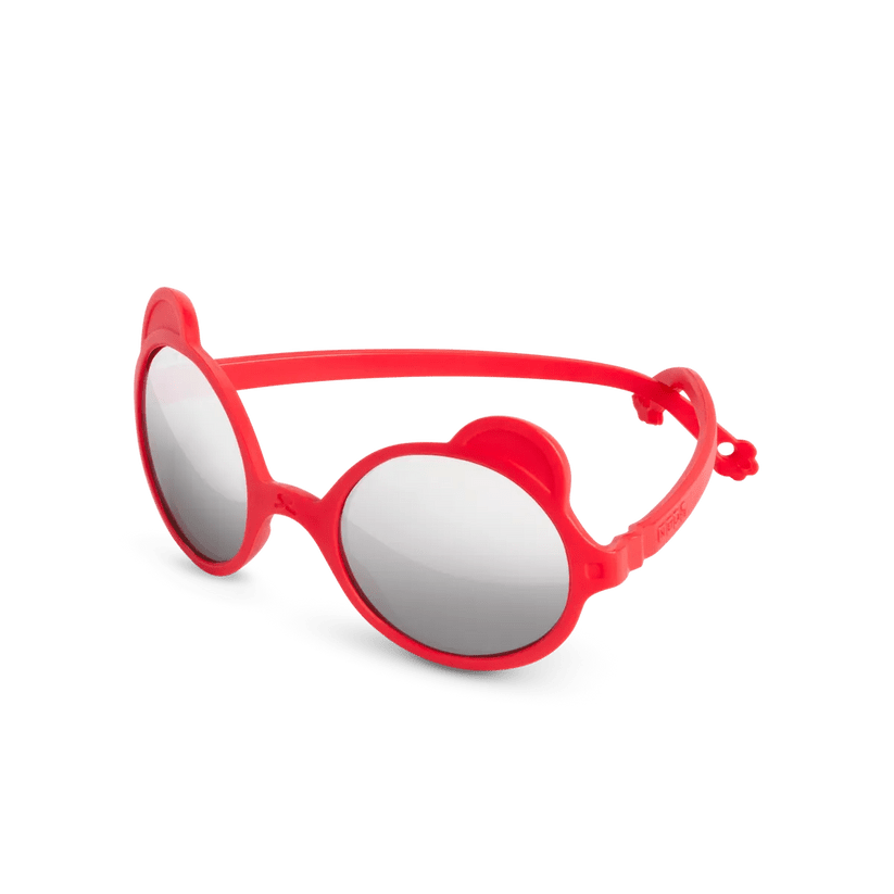 Ki ET LA Ourson Sunglasses - Red Elysee (Min. of 2 PK, multiples of 2 PK) - MAIGHAN DISTRIBUTION CANADA