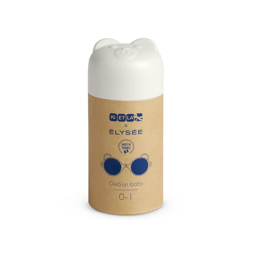 Ki ET LA Ourson Sunglasses - White Elysee (Min. of 2 PK, multiples of 2 PK) - MAIGHAN DISTRIBUTION CANADA
