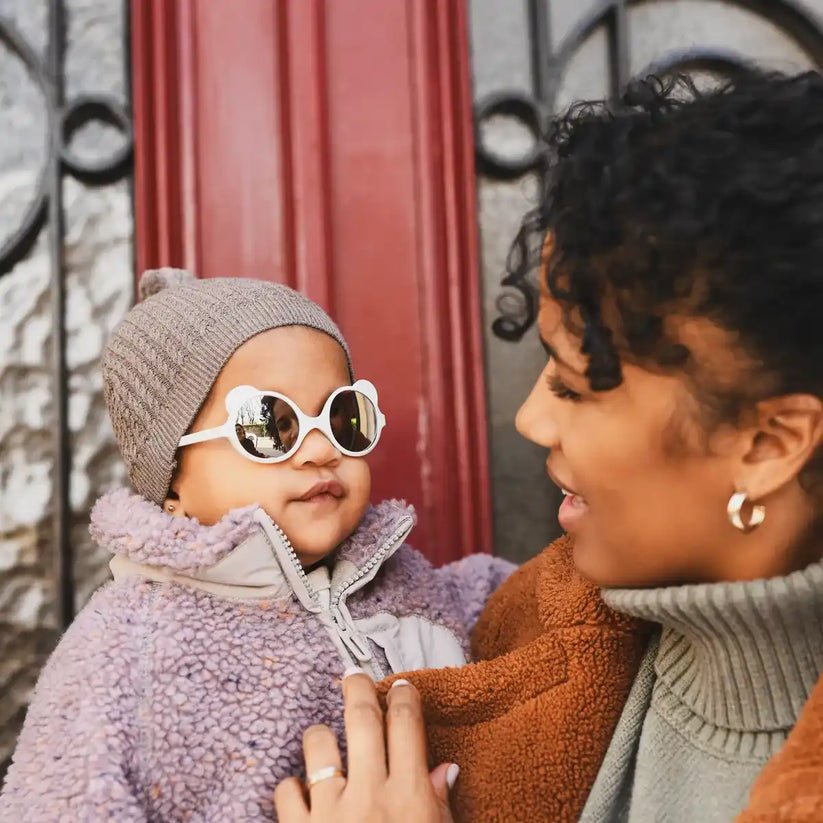 Ki ET LA Ourson Sunglasses - White Elysee (Min. of 2 PK, multiples of 2 PK) - MAIGHAN DISTRIBUTION CANADA