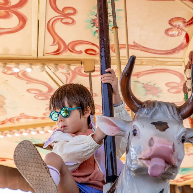 Ki ET LA Rozz Sunglasses - Peacock Green (Min. of 2 PK, multiples of 2 PK) - MAIGHAN DISTRIBUTION CANADA