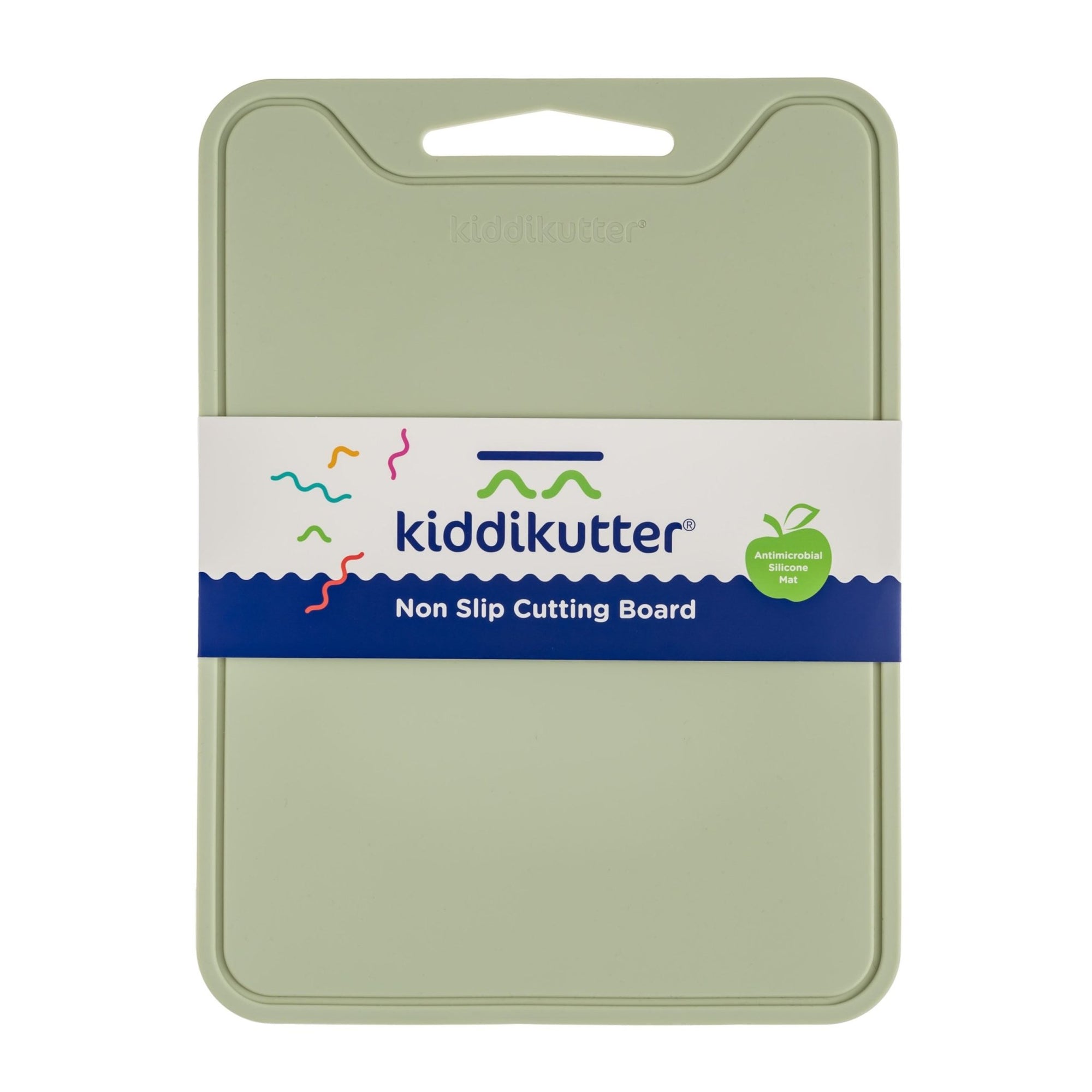 Kiddikutter Silicone Cutting Board - Sage (Min. of 2 PK, multiples of 2 PK) - MAIGHAN DISTRIBUTION CANADA