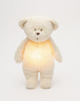 Moonie Organic Humming Bear With Lamp - Polar (Min. of 2 PK, multiples of 2 PK) - MAIGHAN DISTRIBUTION CANADA