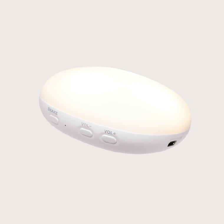 Moonie Organic Humming Bear With Lamp - Rose (Min. of 2 PK, multiples of 2 PK) - MAIGHAN DISTRIBUTION CANADA