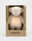 Moonie Organic Humming Bear With Lamp - Sand (Min. of 2 PK, multiples of 2 PK) - MAIGHAN DISTRIBUTION CANADA