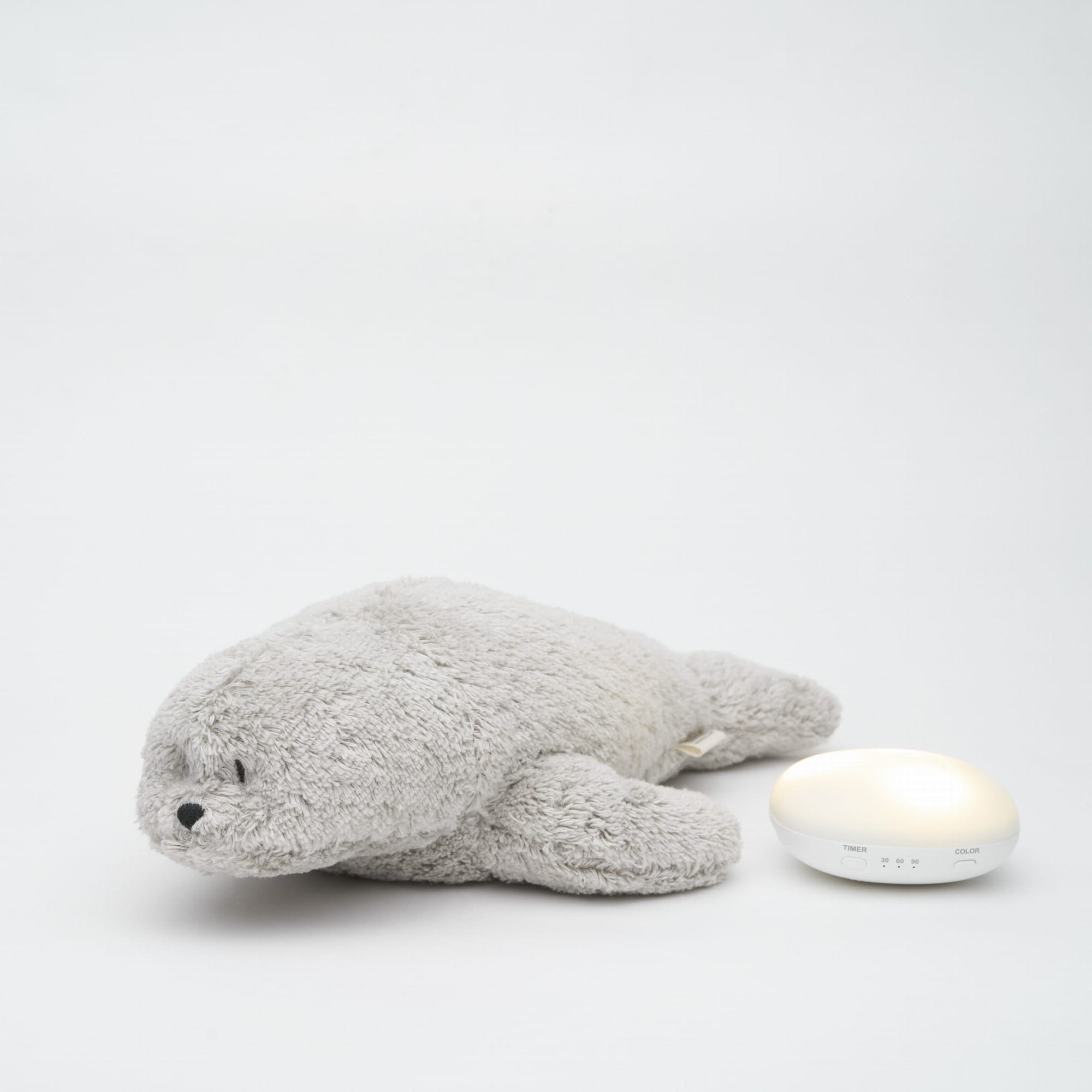 Moonie Organic Humming Seal With Lamp - Gray (Min. of 2 PK, multiples of 2 PK) - MAIGHAN DISTRIBUTION CANADA